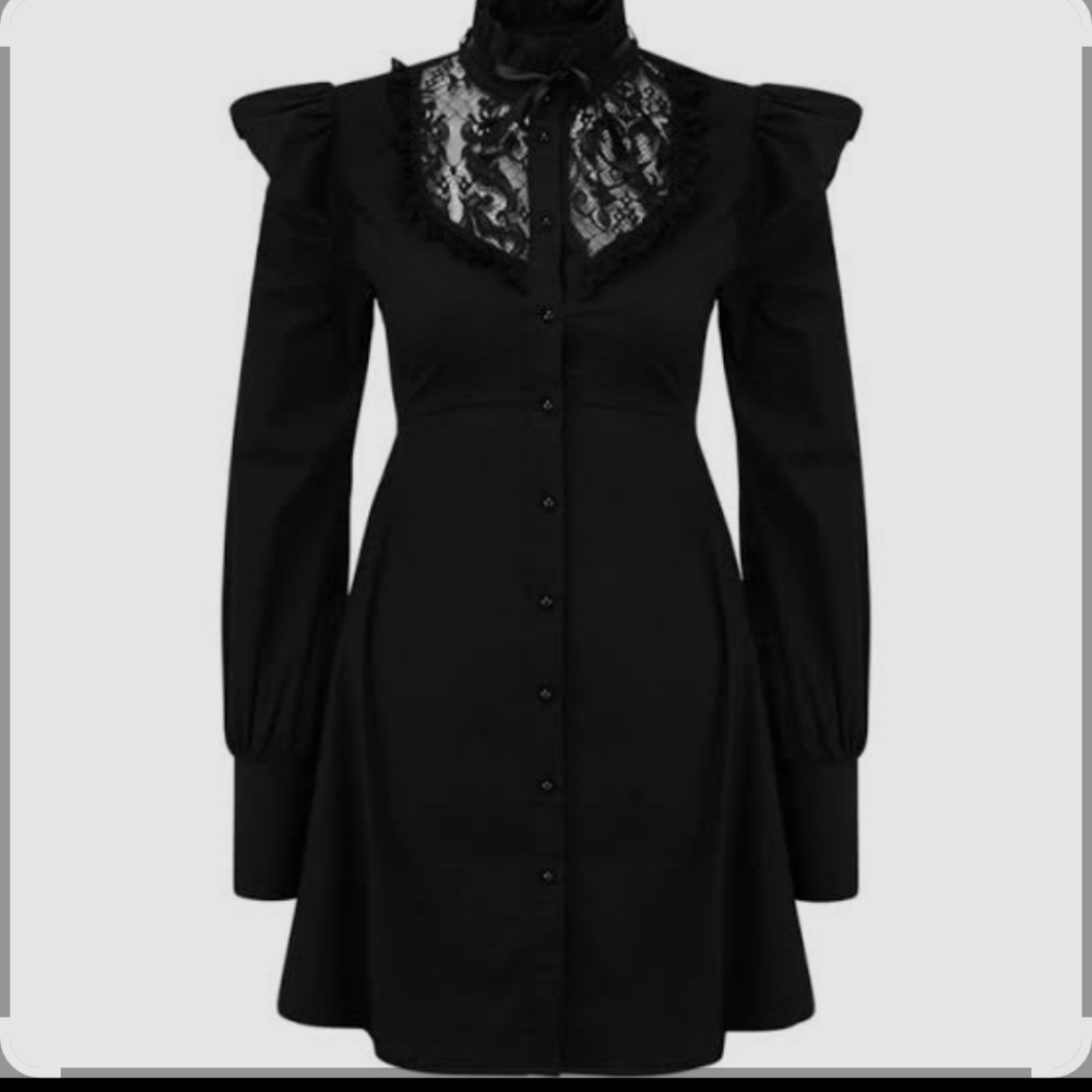 Killstar XL Wake The Dead Shirt Dress
